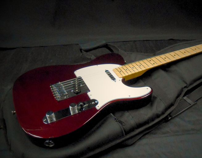Fender, Squier and Ibanez